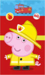 Nickelodeon Peppa malac Fireman kéztörlő, arctörlő, törölköző 30x50 cm Nr7