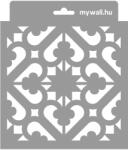 MyWall Cementlap 01 stencil - 3D - 18x23 cm mini