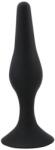 Guilty Toys Anal Plug Silicone, Negru, 11 cm