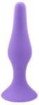 Guilty Toys Anal Plug Silicone, Purple, 11 cm