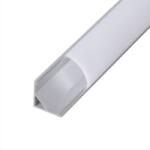  Алуминиев профил 3м за led лента (ъглов) (0999)