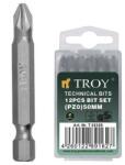 TROY Set de biti Troy 22229, PZ0, 50 mm, 12 bucati (T22229) Set capete bit, chei tubulare