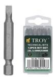 TROY Set de biti Troy 22224, 3 x 50 mm, 12 bucati (T22224) Set capete bit, chei tubulare