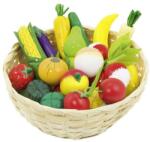 Goki Set de joaca fructe in cosulet 23 piese (GOKI51661) Bucatarie copii