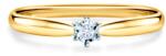 SAVICKI Inel de logodnă SAVICKI: aur bicolor, diamant - savicki - 4 024,00 RON