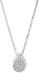 Electra Colier Argint Lacrima, Cristale Swarovski (CO0189S)