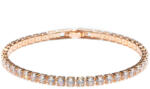 ElectraStore Bratara Auriu-Rose Tennis Cu Cristale Zirconia (BR0168S)