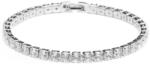 ElectraStore Bratara Tennis Placata Cu Aur Alb (BR0214S)