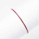 ElectraStore Bratara Tennis Din ARGINT 925 Rubin (BR0485S)