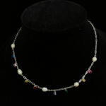 ElectraStore Colier Cu Perle si Cristale Rainbow (209-11)