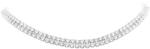 ElectraStore Chocker Tennis Placat Cu Aur Alb De 18K (CH0210S)