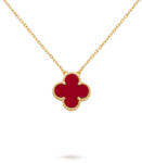 ElectraStore Colier Alhambra Floare Rosie (C2432)