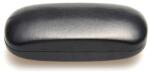 Cyrax Toc / etui ochelari piele ecologica, 16 x 6 x 4 cm, Negru (Toc2negru)