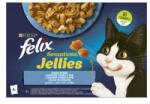 FELIX SENSATIONS JELLIES Halas válogatás aszpikban nedves macskaeledel 340g