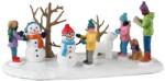 Lemax hóember barátok Vail Village - dekorfalvak