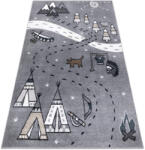 DW Covor gri pentru copii Owanka Dimensiuni: 180x270 cm Covor