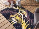 DY Covor negru cu flori Amaran Dimensiuni: 120x180 cm Covor