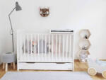 WO Pătuț pentru copii Country Cot 120x60 Variantă cutie de depozitare: Cu cutie de depozitare