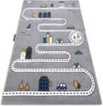 DW Covor gri deschis pentru copii Orășel Dimensiuni: 160x220 cm Covor