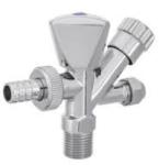 Invena 1/2 kombinált sarokszelep INVENA 1/2-3/8-3/4 (INV/ZW-26-020)