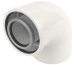  Coaxial 90° flue elbow for gas boiler Bosch Ø60/100mm