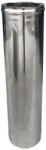  Burlan, Perete Dublu, Inox AISI 304, Drept, Izolat Lungime 1m, Ф150-200