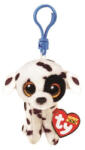 Ty Beanie Boos plüss táskadísz - Luther, a dalmata kutya (8, 5 cm) (TY_35254)