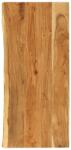 vidaXL Blat lavoar de baie, 114x52x2, 5 cm, lemn masiv de acacia (286323)