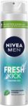 Nivea MEN Гел за бръснене Fresh Kick Гел за бръснене мъжки 200ml