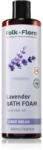 Folk & Flora Lavender spuma de baie cu efect calmant 400 ml