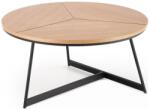 Halmar Kávésasztal KARIDA 41x80 cm bézs/fekete HA0143 (HA0143)