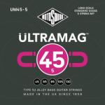Rotosound UM45-5 Ultramag basszusgitár húrkészlet, "Type 52" ötvözet, 5 húros, 45 65 85 105 130 (UM45-5)