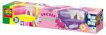 SES Creative Plastilina fosforescenta cu sclipici Unicorn 4 x 90 gr (00471) - ookee