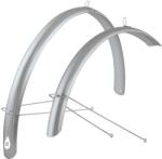 Force Aluflex trekking + rugóstagok, ezüst (89908)