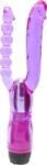 Seven Creations Vibrator Dublu XCEL, Multispeed, TPE, Mov, 25 cm Vibrator