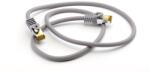 Goobay S/FTP CAT 6A Patch Kábel és CAT 7 Nyers Kábel - 25 m, Szürke