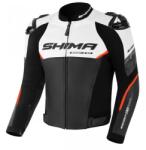 Shima Bandit 2.0 motoros bőrkabát fekete-fehér-piros