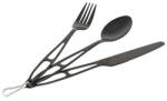 Bo-Camp Outdoorcutlery 3 Culoare: negru (6102140)
