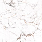 Kai Gresie portelanata tip marmura Marquina White 6215, 45x45 cm, alb, maro, finisaj mat (3800745621518)