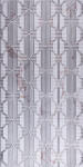KAI Piesa decorativa rectificata, Marquina Print White 4376, 30X60cm, alb (3800745437614)