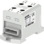 MOREK OTL95-2B Fővezetéki sorkapocs, 2xAl/Cu 6-95 mm2 / 3*1*24, 1500V, szürke, flexisínhez (MAA2095A20) (MAA2095A20)