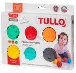 TULLO tapintásfejlesztő labdák 6db-os szett