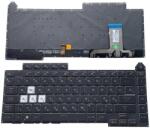 ASUS ROG Strix G15 G512IC G513IC G513IE G513IH G513QC G513QE GL543QE PX513QC háttérvilágítással (backlit) magyar (HU) fekete laptop/notebook billentyűzet gyári
