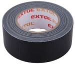 EXTOL Ragasztószalag textiles, fekete, 50mm×50m (hobby szalag / duckt tape) (8856313)