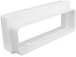 Dalap PVC átalakító idom négyszögletes cső átmenetéhez 204x60 mm / 220x90 mm (957)