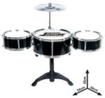 Magic Toys Jazz Drum stand 4 părți jucărie set de tobă (MKM960853) Instrument muzical de jucarie