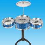 Magic Toys Jazz Drum stand 4 părți set de tobă (MKM961591) Instrument muzical de jucarie