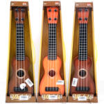 Magic Toys Chitară pentru copii cu patru corzi (MKK449979) Instrument muzical de jucarie
