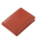 La Scala AD30809 piros bőr női kártyatartó