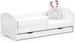 AKORD Play Gyerekágy 180x80 Fehér Laminált Fiókos Matraccal (AKO-LOZDZPLAY180B)
